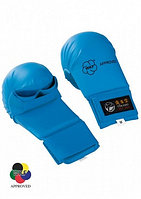 Защита руки карате (перчатки) TOKAIDO WKF APPROVED Синий (без пальца),перчатки для карате,накладки для карате