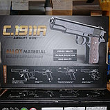 Пистолет металлический Кольт С1911А, фото 4