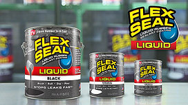 Клей-герметик «Жидкая резина» Водонепроницаемый FLEX SEAL LIQUID 473 мл. Черный