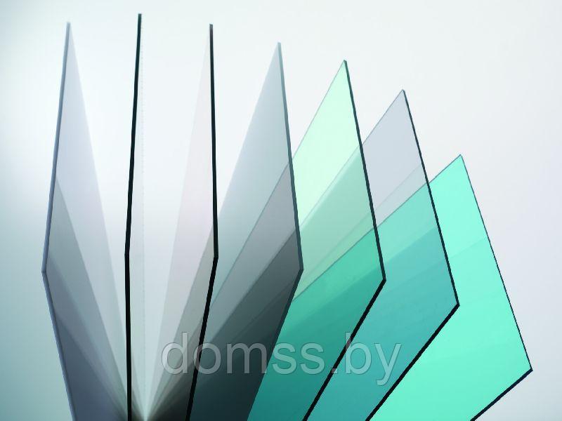 Поликарбонат монолитный 4мм оптимальный Borrex цветной 26,25кг, лист 2050*3050мм