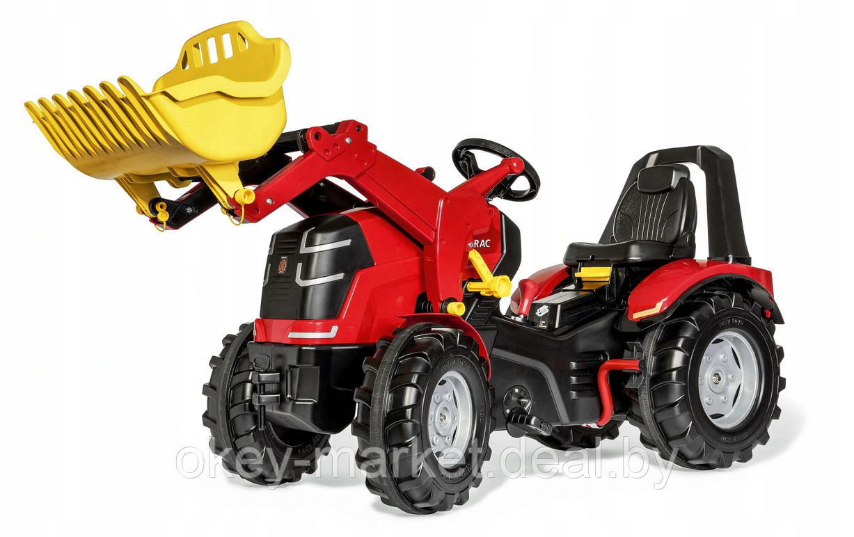 Детский педальный трактор Rolly Toys X-Trac Premium с ручным тормозом 651016 - фото 2 - id-p129306129