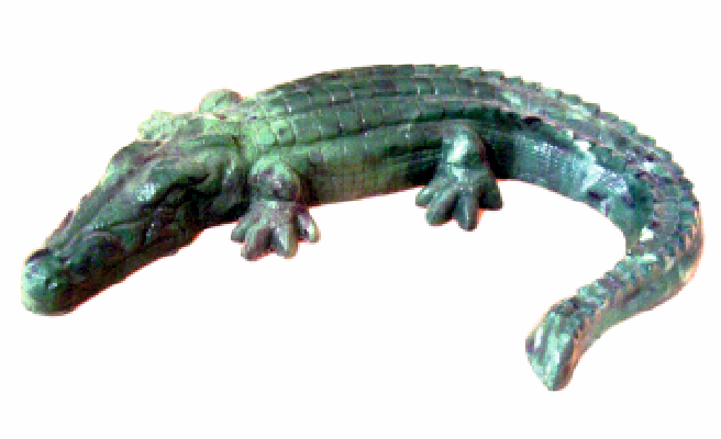 Скульптура "Крокодил" - фото 1 - id-p129306769