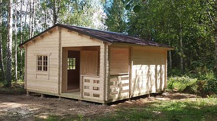 Дачный дом ИНГА 6х6м. индивидуальный проект бесплатно, фото 2