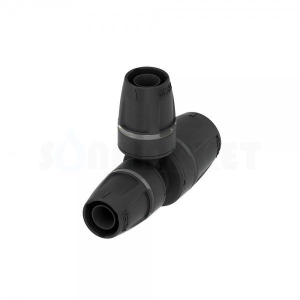 Тройник 90° для Push-fit редукционный PPSU Дн 25 х 16 х 16 TECElogo