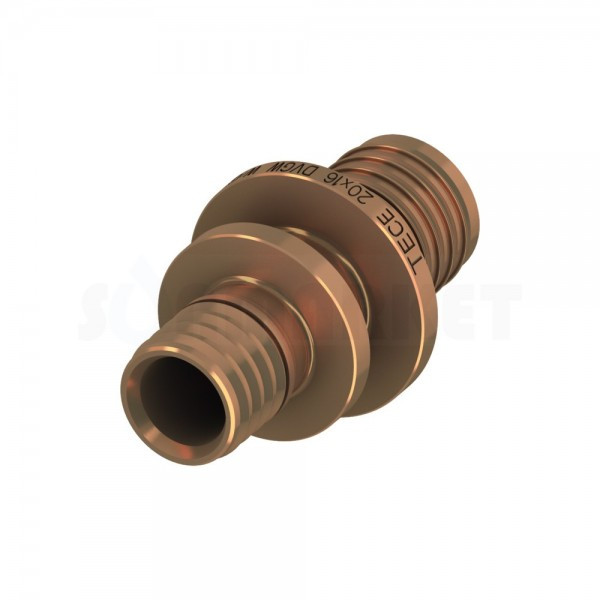 Муфта для PE-X редукционная бронза Дн 32 х 25 TECEflex