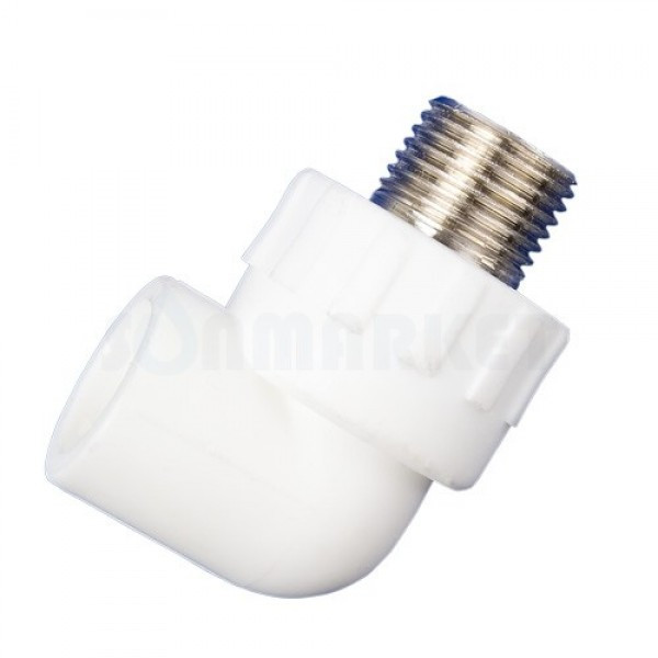 Угольник PPRC НР 20х1/2" MeerPlast