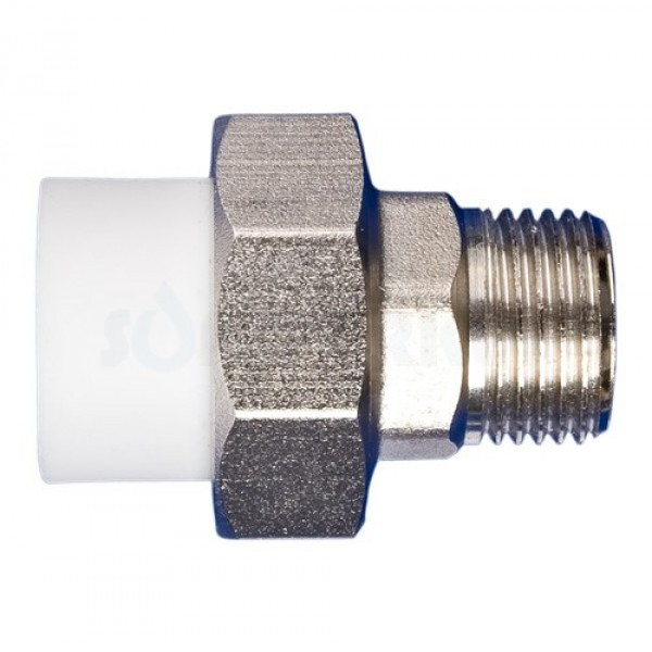 Муфта разъемная PPRC НР 20х1/2" PPRC MeerPlast