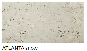 Atlanta SNOW 3мм*0.6м*0.3м EGEN пробковое стеновое покрытие (0,18м.кв.)