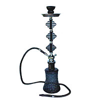 Кальян HOOKAH "Гранат", 1 трубка 55 см.( цвет зелёный,красный)