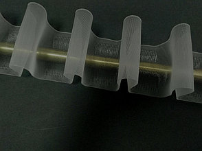 Лента для штор и гардин " имитация люверсов" на трубу 10 см