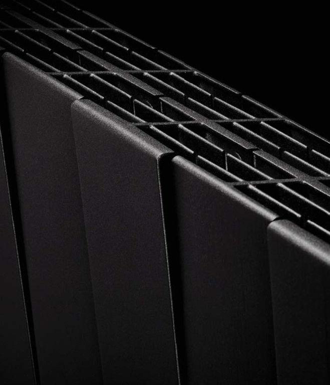 Радиатор биметаллический Royal Thermo Piano Forte Noir Sable 500, черный - фото 5 - id-p117093994