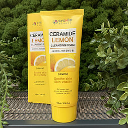 Пенка для умывания с лимоном EYENLIP Ceramide LEMON Cleansing Foam, 100 мл