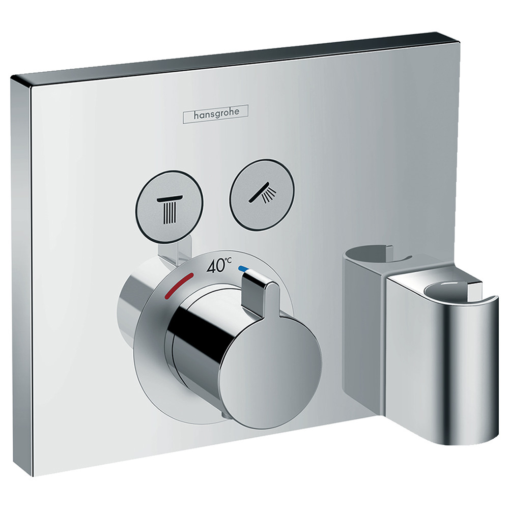 Термостатический смеситель скрытого монтажа для душа Hansgrohe ShowerSelect 15765000 - фото 1 - id-p128635060