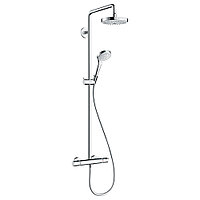 Термостатическая душевая система Hansgrohe Croma Select S 180 2jet 27253400