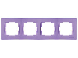 Рамка 4-ая горизонтальная пурпурная, RITA, MUTLUSAN