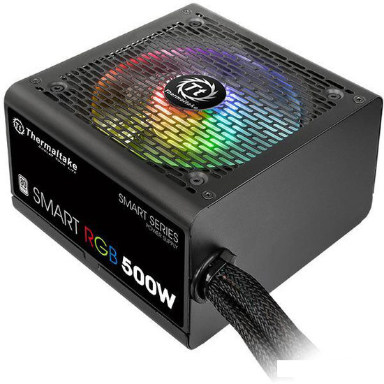 Блок питания Thermaltake Smart RGB 500W SPR-0500NHSAW - фото 1 - id-p129391413