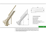 Модульные лестницы для дачи ВК-008, фото 7