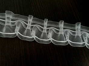 Прозрачная лента для штор буфы 5 см (сборка 1:2)