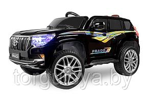 Детский электромобиль Kid's Care Toyota Land Cruiser Prado 4x4 (черный)