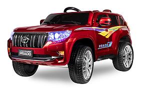 Детский электромобиль Kid's Care Toyota Land Cruiser Prado 4x4 (красный paint)