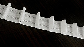 Лента для штор маркизная карандаш плотный 2 см(сборка 1:2)