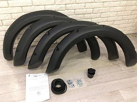 РасширитеРасширители колесных арок, ВАЗ-2131 LADA NIVA 4X4 5D, Под резанные арки колёс, (70 мм), Материал LLDP