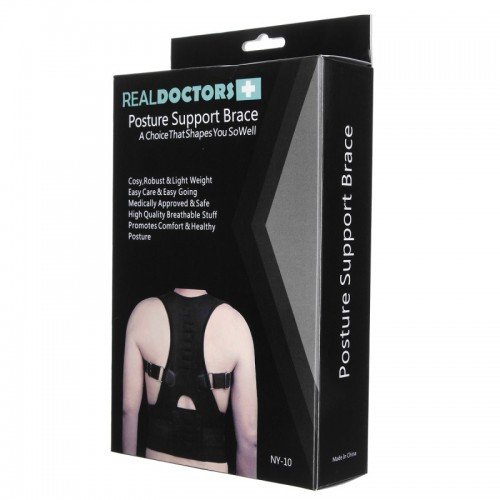 Магнитный корректор осанки Real Doctors Posture Support Brace - фото 4 - id-p129453477