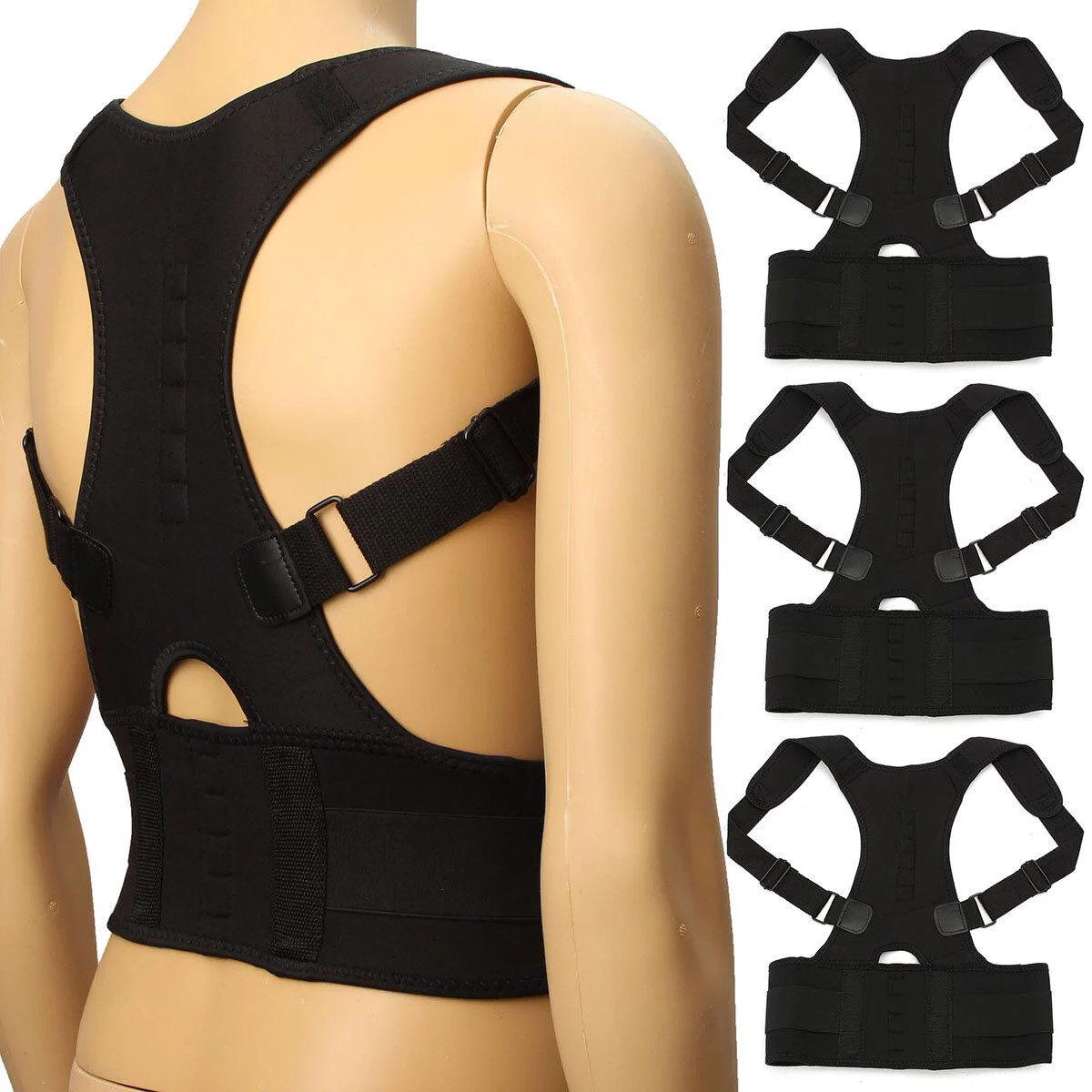 Магнитный корректор осанки Real Doctors Posture Support Brace - фото 3 - id-p129453477