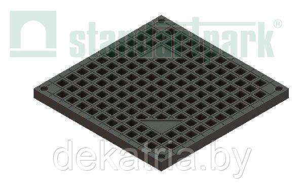 Решетка PolyMax Basic РВ-39.39-ПП яч. черная. кл.А