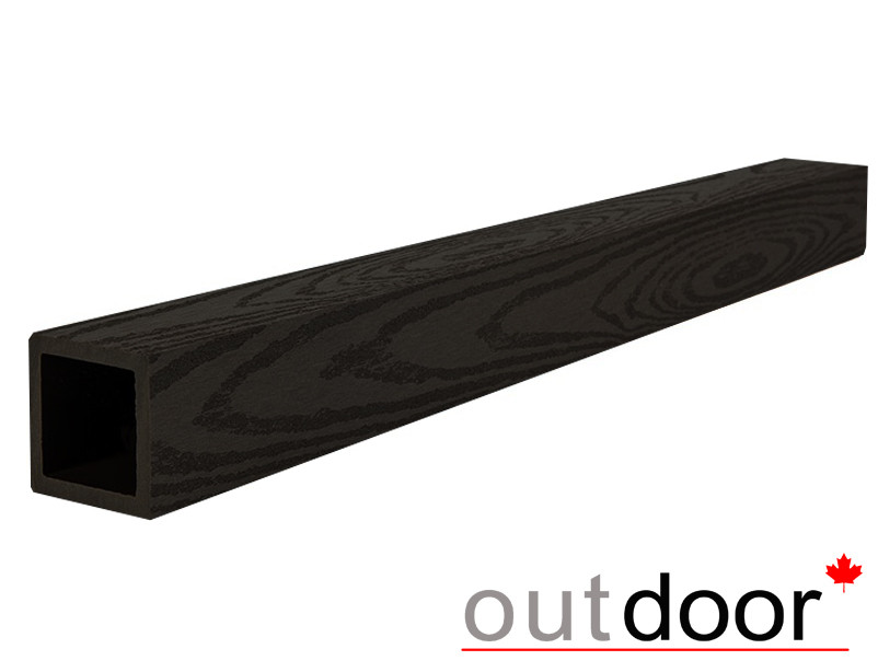 Балясина из ДПК Outdoor  3D STORM BLACK 50*50*3000 мм