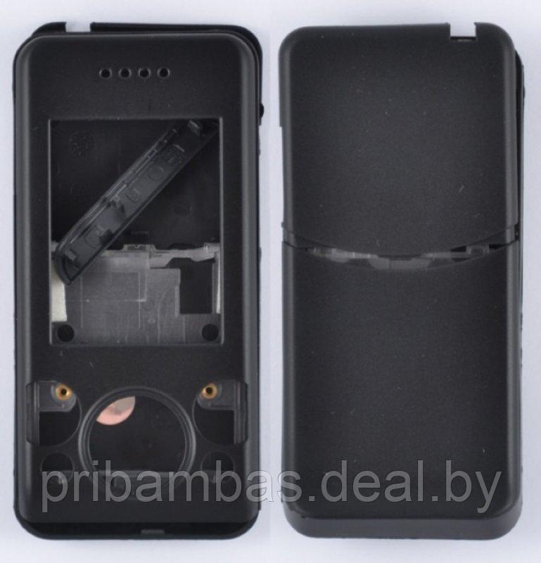 Корпус для Sony Ericsson W580i черный совместимый - фото 1 - id-p250056