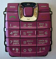 Клавиатура (кнопки) для Nokia 2610 розовый совместимый