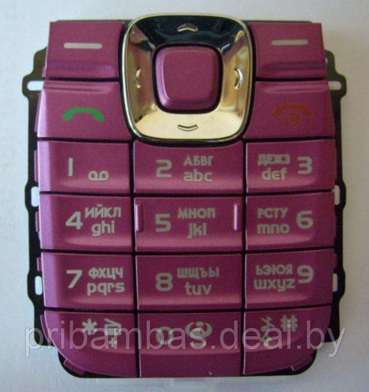 Клавиатура (кнопки) для Nokia 2610 розовый совместимый - фото 1 - id-p251627