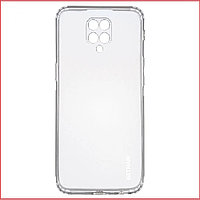 Чехол-накладка для Xiaomi Redmi Note 9 Pro / Note 9s (силикон) прозрачный с защитой камеры, фото 1