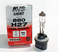 Автомобильная галогенная лампа AVS Vegas H27/880 12V.27W.1шт.
