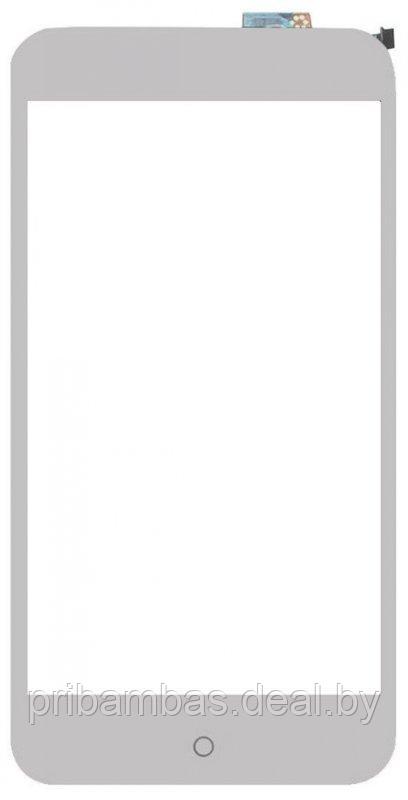 Тачскрин (сенсорный экран) для Meizu MX3 Белый - фото 1 - id-p21636602