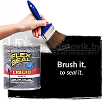 Клей-герметик «Жидкая резина» Водонепроницаемый FLEX SEAL LIQUID 473 мл. Черный, фото 1