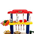 Игровая детская кухня "Кухня для Шефа" свет и звук, вода, 33 предмета (арт.768а), фото 4