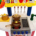Игровая детская кухня "Кухня для Шефа" свет и звук, вода, 33 предмета (арт.768а), фото 5