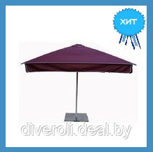 Зонт для торговли квадратный 3x3 метра - фото 1 - id-p94325213