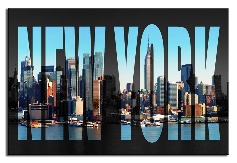Картина-постер "Нью-Йорк" 92984