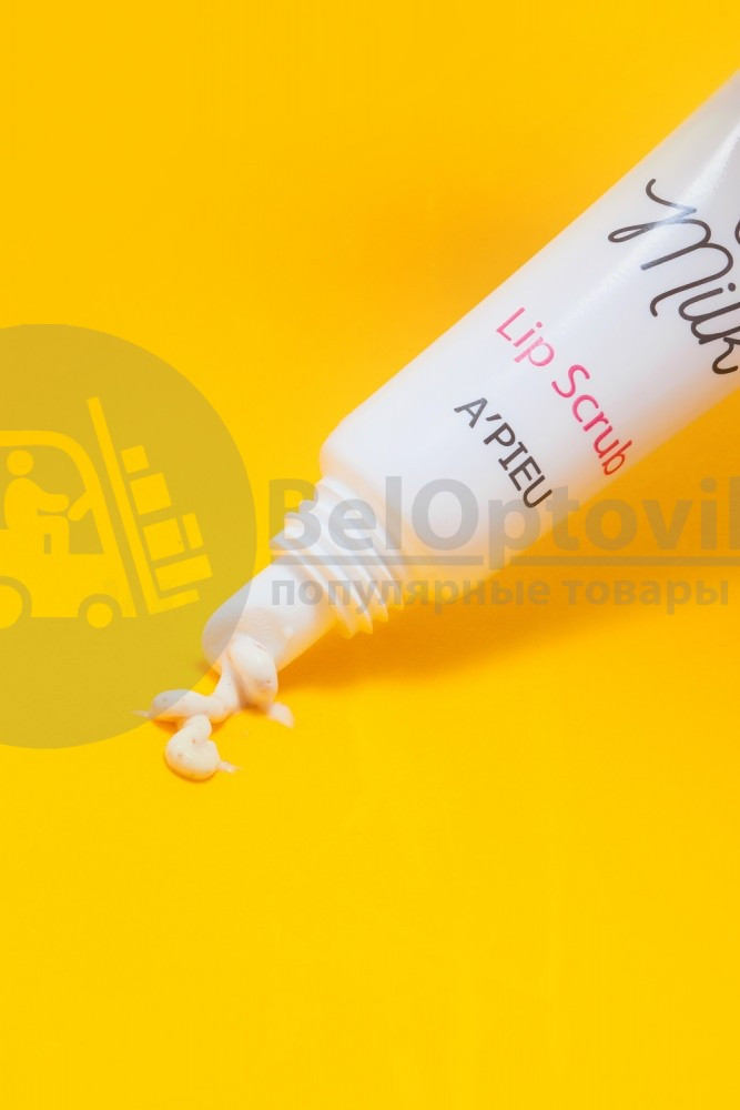Скраб для губ с экстрактом меда и молочными протеинами APieu Honey Milk Lip Scrub, 8мл Original Korea - фото 5 - id-p121894719