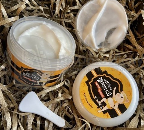 Подтягивающий и разогревающий детокс-крем для тела с ароматом ванильного мороженого Elizavecca Belly Line K.O - фото 3 - id-p121977723
