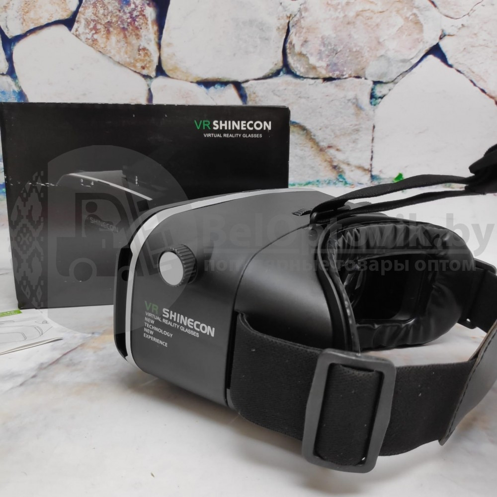 Очки (шлем) виртуальной реальности VR Shinecon 3D - фото 4 - id-p93847192