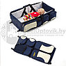 Детская сумка   кровать Baby Travel Bed and Bag от 0 до 12 мес. (Складная дорожная люлька  переноска), фото 5