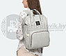 Сумка - рюкзак для мамы Baby Mo с USB /  Цветотерапия, качество, стиль цвет MIX 2.0 с карабином и креплением, фото 6