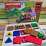 Магнитный конструктор Magformers Log House Set Бревенчатый дом (Original), 49 деталей, фото 4