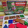 Магнитный конструктор Magformers Log House Set Бревенчатый дом (Original), 49 деталей, фото 5