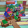 Магнитный конструктор Magformers Log House Set Бревенчатый дом (Original), 49 деталей, фото 7