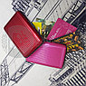Кардхолдер (визитница) Security Wallet Card Wallet с RFID защитой банковских карт от интернет-мошенников Красный, фото 10